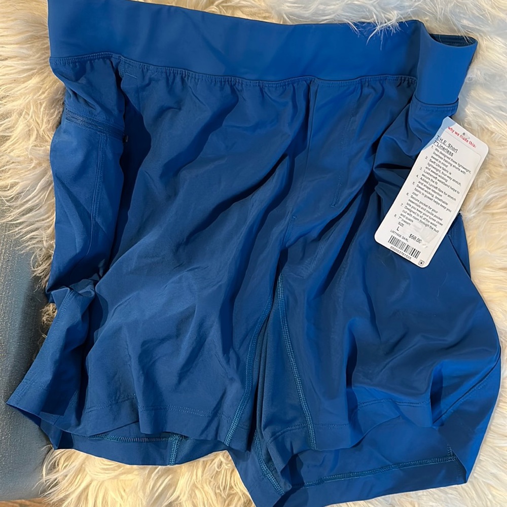 Lululemon Men’s L, THE Short, liner less, 7in inseam, new with tags